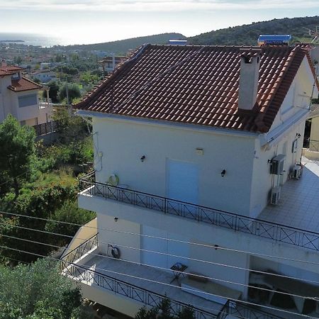 Beautiful Maisonette With A View To The Mountains And The Sea Agia Marina  المظهر الخارجي الصورة