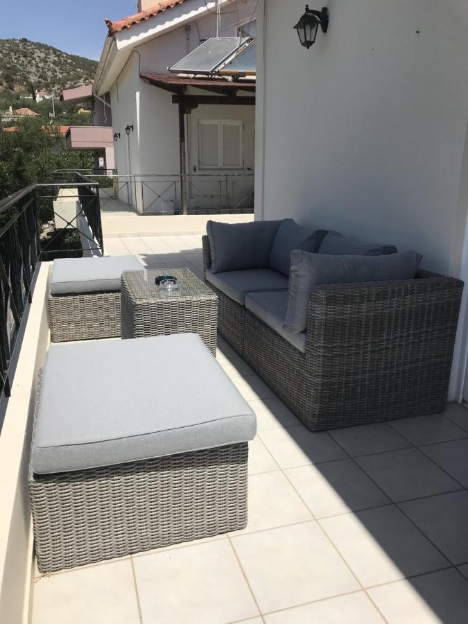 Beautiful Maisonette With A View To The Mountains And The Sea Agia Marina  المظهر الخارجي الصورة