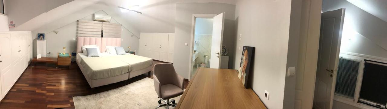Beautiful Maisonette With A View To The Mountains And The Sea Agia Marina  المظهر الخارجي الصورة