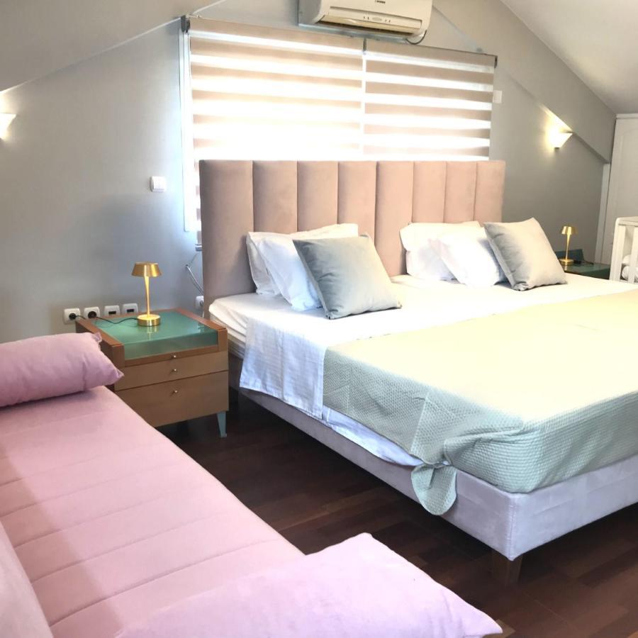 Beautiful Maisonette With A View To The Mountains And The Sea Agia Marina  المظهر الخارجي الصورة