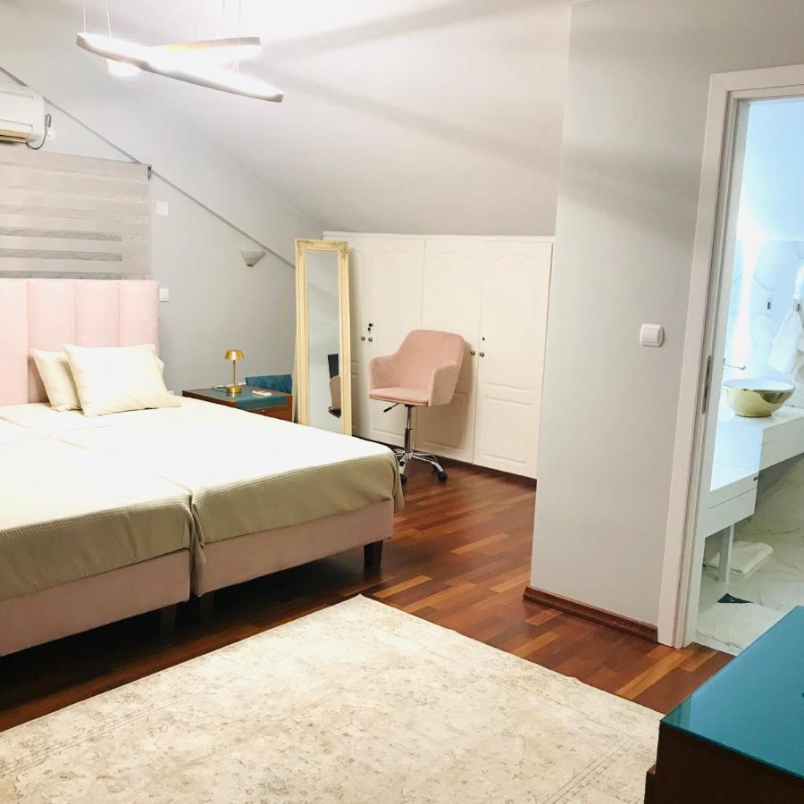 Beautiful Maisonette With A View To The Mountains And The Sea Agia Marina  المظهر الخارجي الصورة