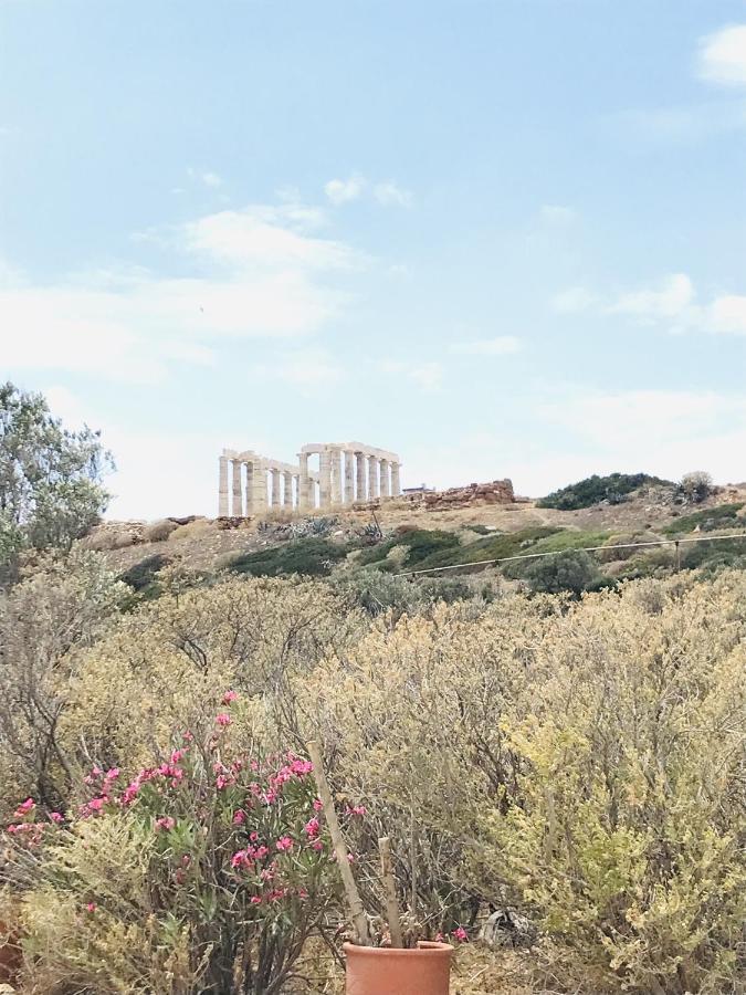 Beautiful Maisonette With A View To The Mountains And The Sea Agia Marina  المظهر الخارجي الصورة